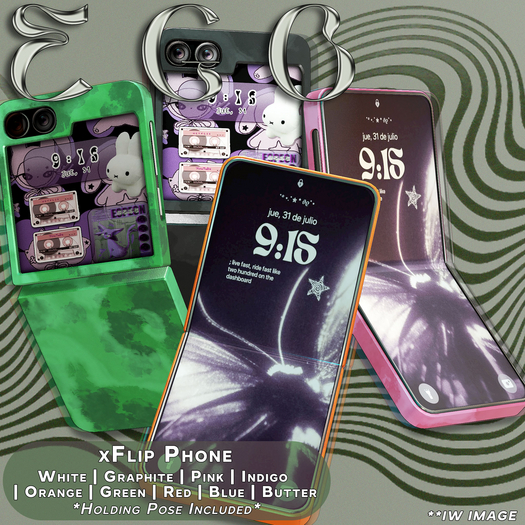 .E. xFlip Phone // FATPACK