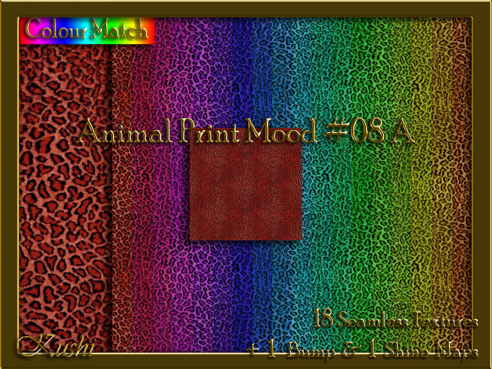 Animal Print Mood #08A Texture Pack