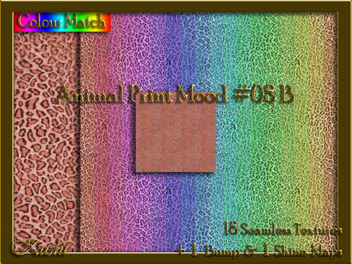 Animal Print Mood #08B Texture Pack