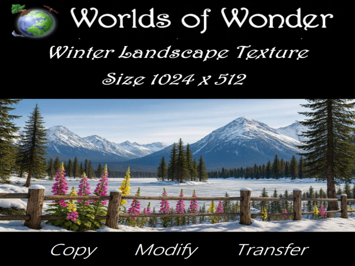 WoW Winter Landscape Texture 