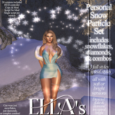 Ella's - Personal Snow Particle Set (and diamonds)