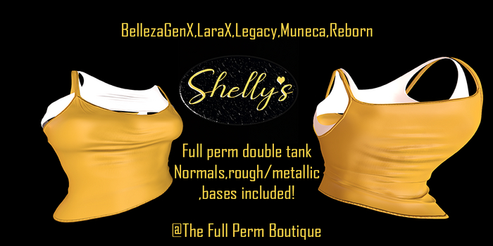 Full Perm Layered Tank Tops
