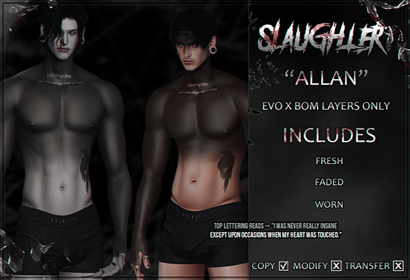 Slaughter - Allan Tattoo