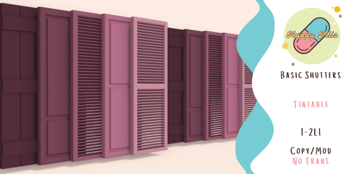 {HP} Basic Shutters