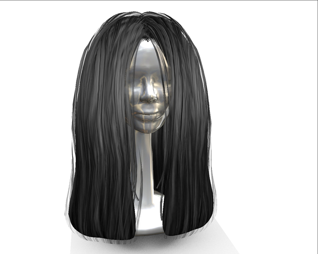-David Heather-Wig Mannequin RARE 