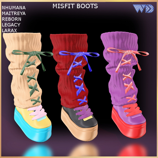 WAD DESIGNS MISFIT BOOTS