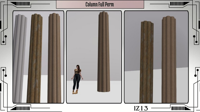Column Mesh Full Perm