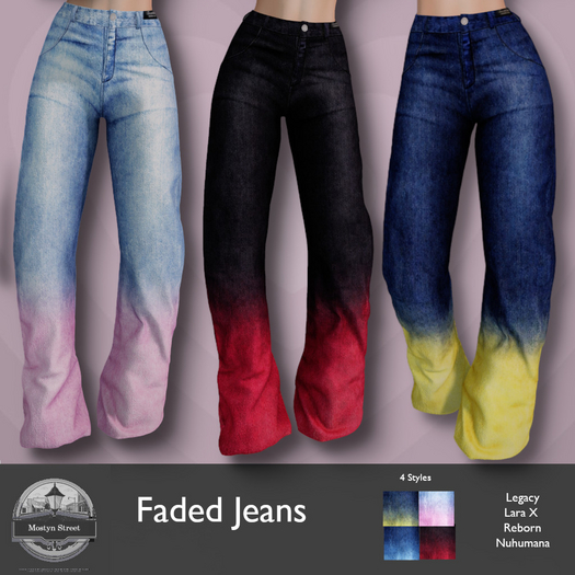 Mostyn St - Faded Jeans