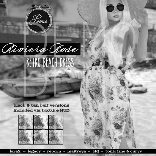 {Poeme} DEMO Riviera Retro Beach Dresses (ALL) 