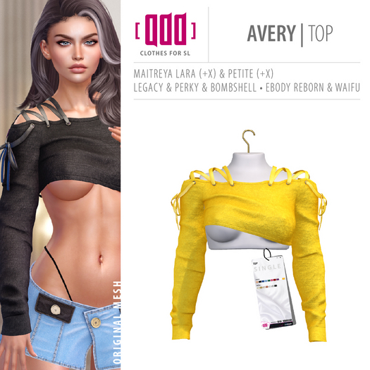 [ADD] Avery Top - Yellow