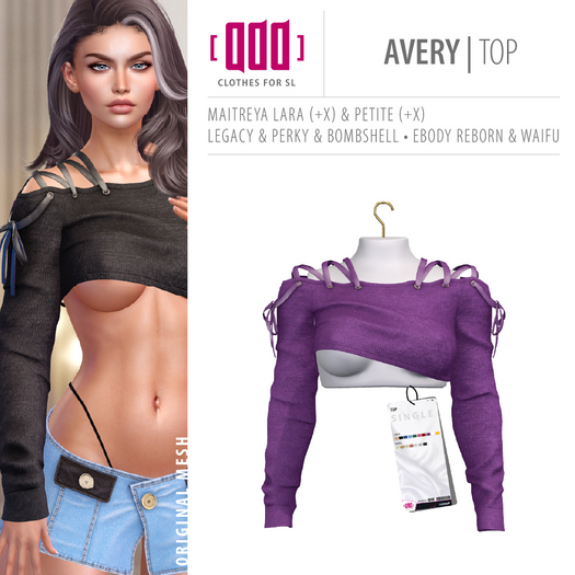 [ADD] Avery Top - Violet