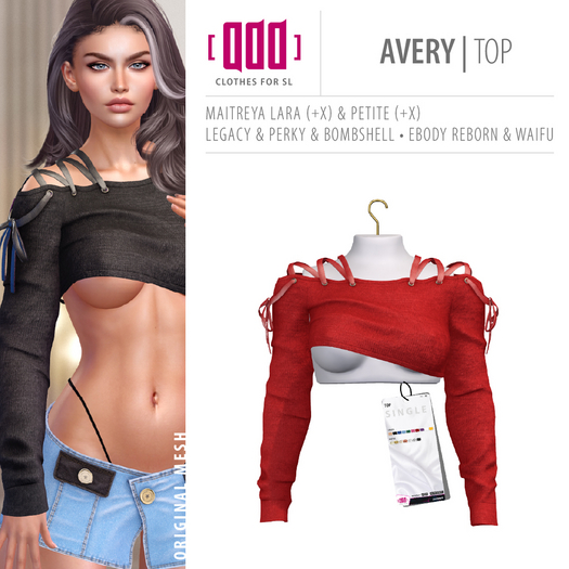 [ADD] Avery Top - Red