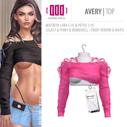 [ADD] Avery Top - Pink