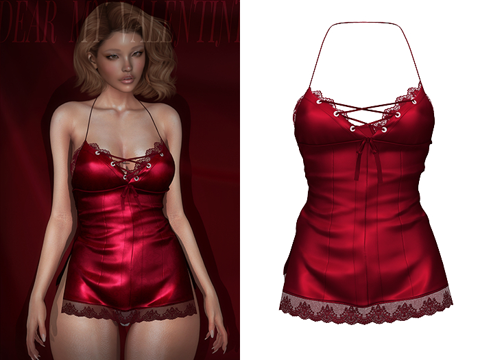 Dear V. "GAL" Dress - Red