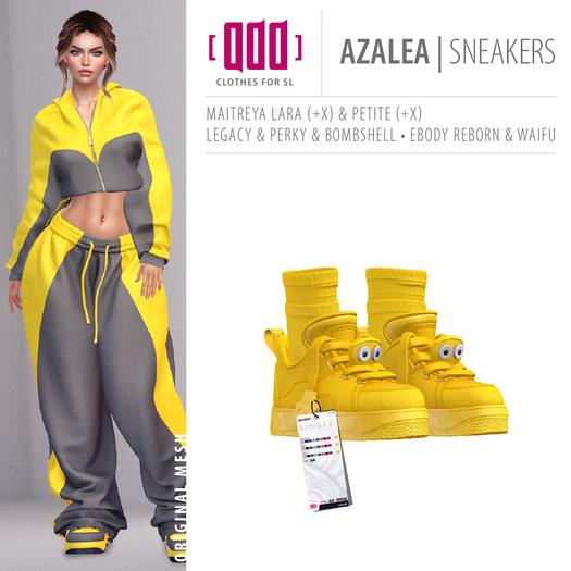 [ADD] Azalea Sneakers - Yellow