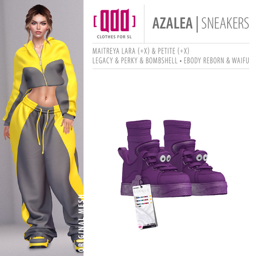 [ADD] Azalea Sneakers - Violet