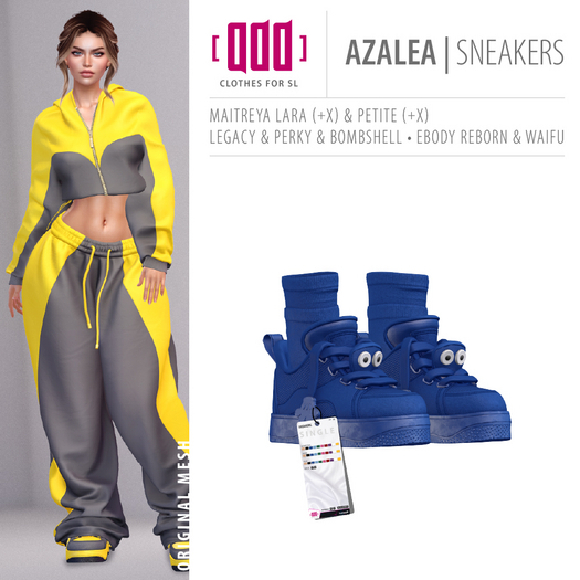 [ADD] Azalea Sneakers - Blue