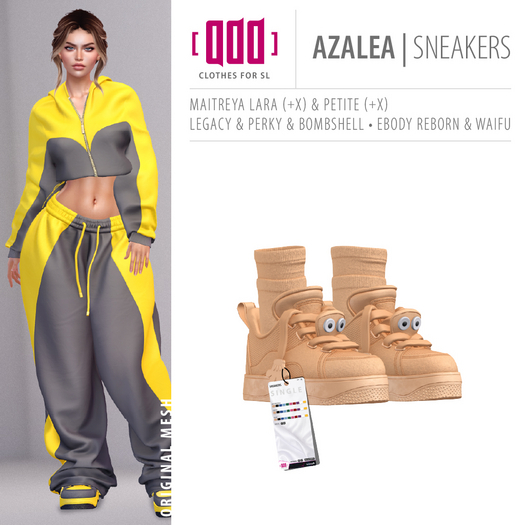 [ADD] Azalea Sneakers - Beige