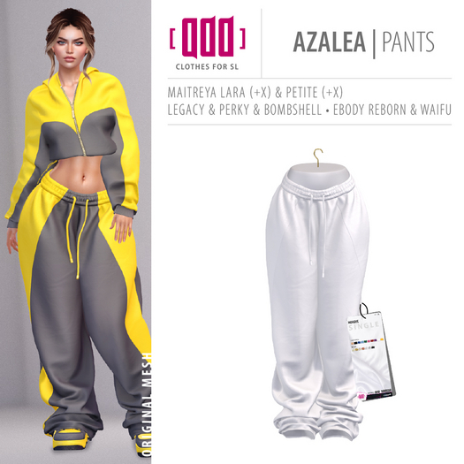 [ADD] Azalea Pants - White
