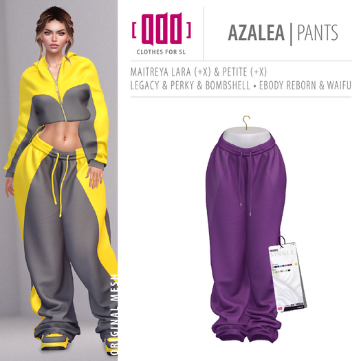 [ADD] Azalea Pants - Violet