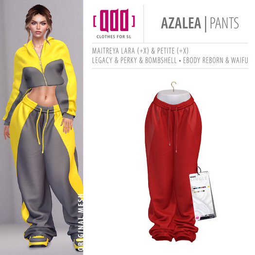 [ADD] Azalea Pants - Red
