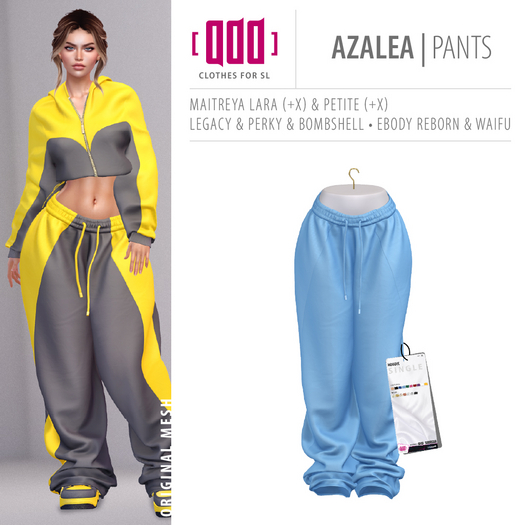 [ADD] Azalea Pants - BlueL