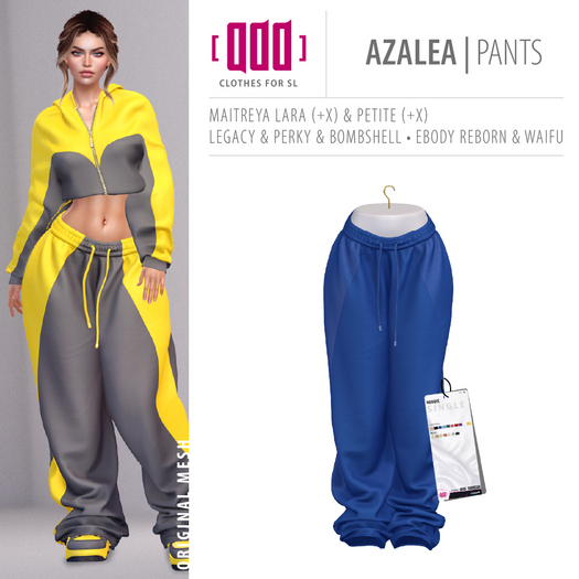 [ADD] Azalea Pants - Blue