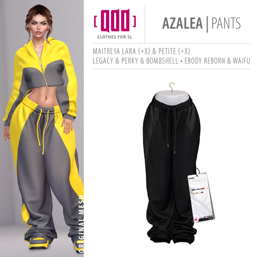 [ADD] Azalea Pants - Black