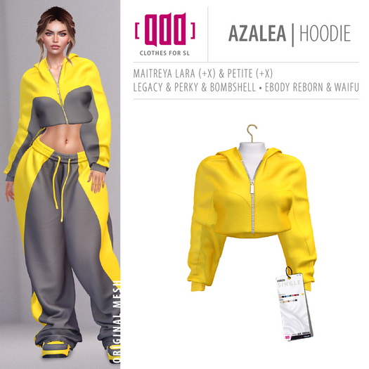 [ADD] Azalea Hoodie - Yellow