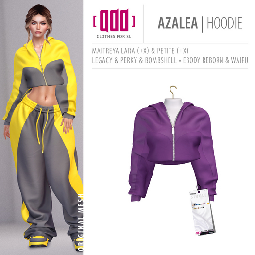 [ADD] Azalea Hoodie - Violet