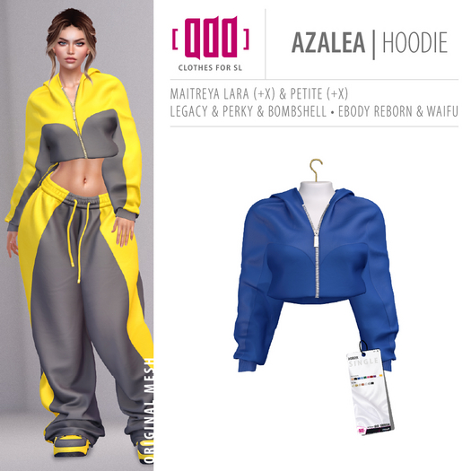 [ADD] Azalea Hoodie - Blue