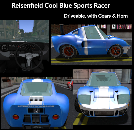 Reisenfield Cool Blue Sports Racer