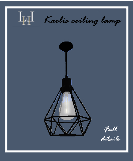 Kaelis ceiling lamp / L&H Design