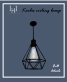 Kaelis ceiling lamp / L&H Design