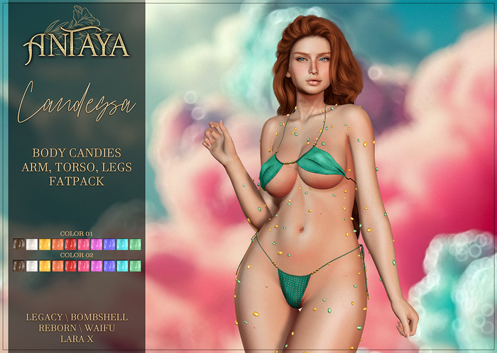 :: ANTAYA :: Body candies "Candessa" FATPACK (wear)