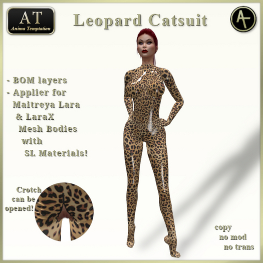 AT - Anima Temptation Leopard Catsuit