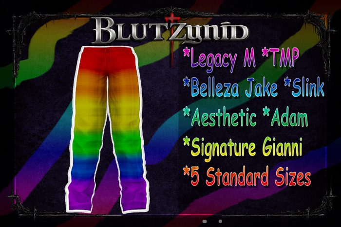 Rainbow Gay Pride Pjs M