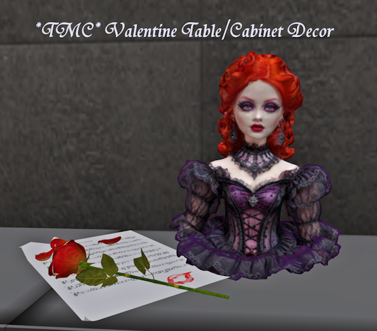 ~TMC~Valentine Table/Cabinet Decor
