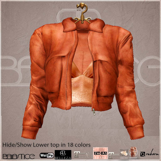 Baiastice_Myama Jacket-Orange