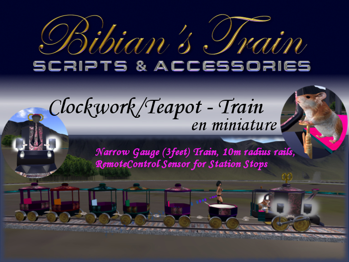 En Miniature Clockwork / Teapot Train