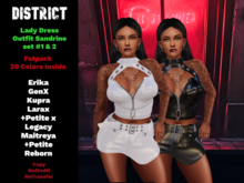 DM - Big Fatpack Lady Outfit Sandrine #1 & 2 V1