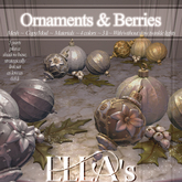 Ella's - Ornaments & Berries