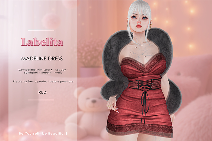 [LABELITA] Madeline Dress Red