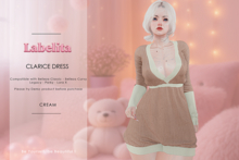 [LABELITA] Clarice Dress Cream