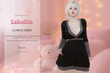 [LABELITA] Clarice Dress Black
