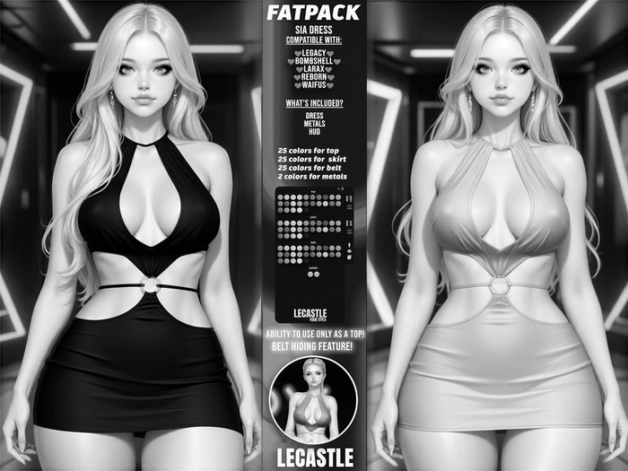 [LECASTLE] Sia Dress *DEMO* 
