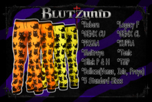 Orange/Yellow Halloween Cat F Pjs