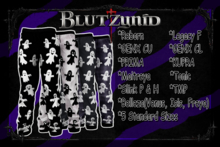 Black/White/Gray Halloween Ghost F Pjs
