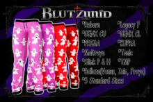 Pink/Red Halloween Ghost F Pjs