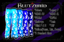 Sky/Blue Halloween Ghost F Pjs